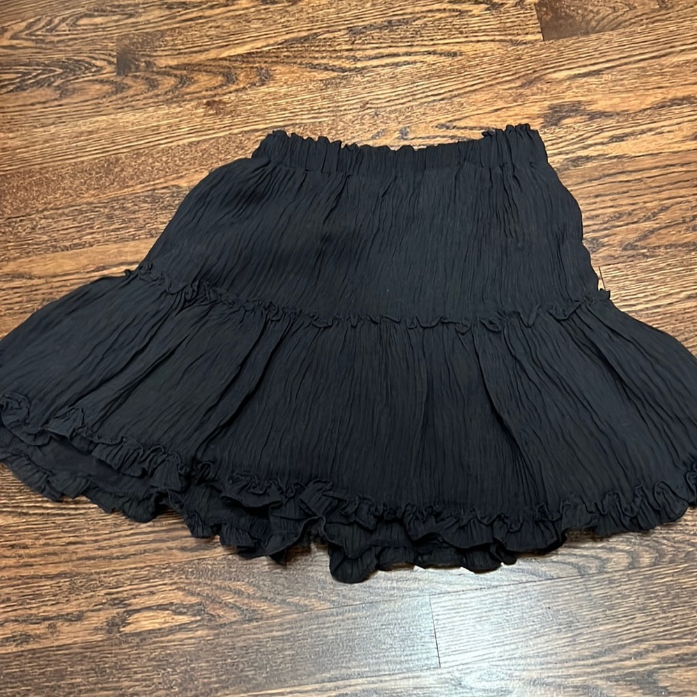 Black beach skirt